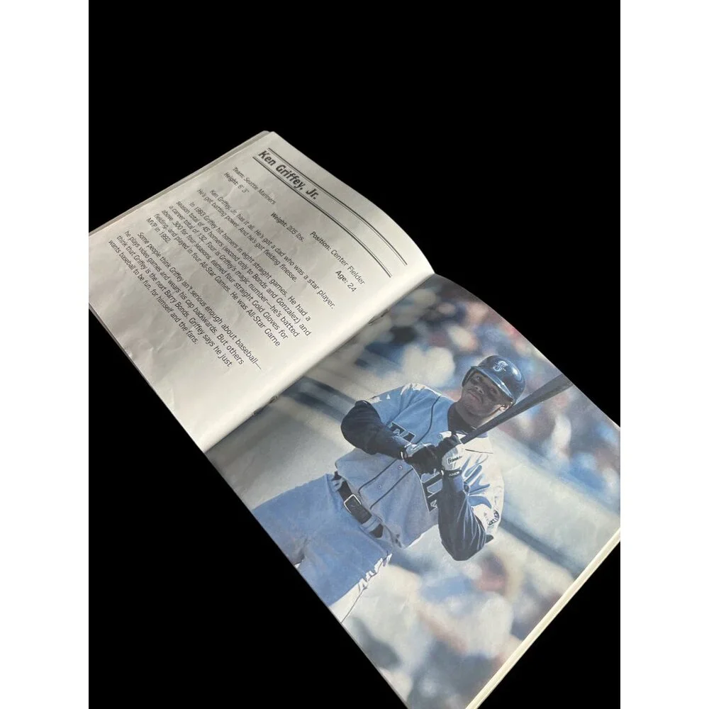 Baseball Stars 1994 12 Sticker Book NOS‎ Frank Thomas Ken Griffey Jr MLB